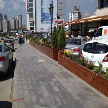 Ahşap Saksı 9195