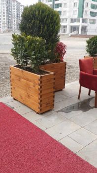 Ahşap Saksı 9245