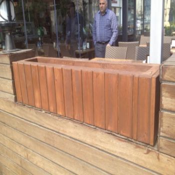 Ahşap Saksı 9200