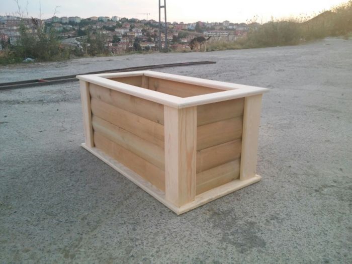 Ahşap Saksı 9230